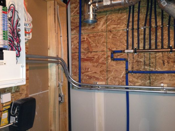 Garage Heater Conduit